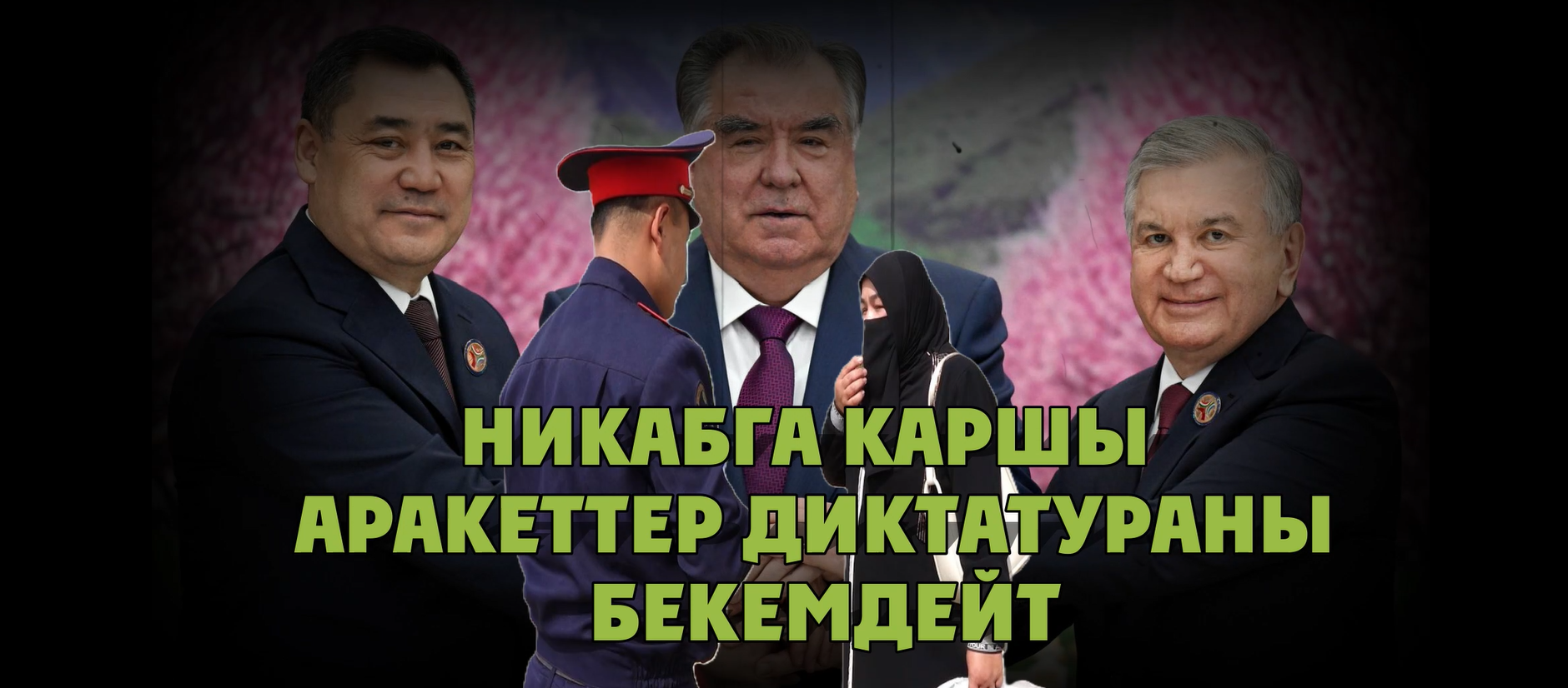 Никабга каршы аракеттер диктатураны бекемдейт